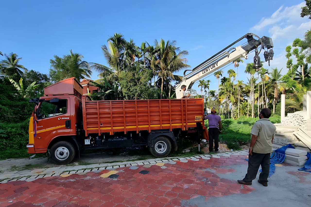 straight boom crane 1