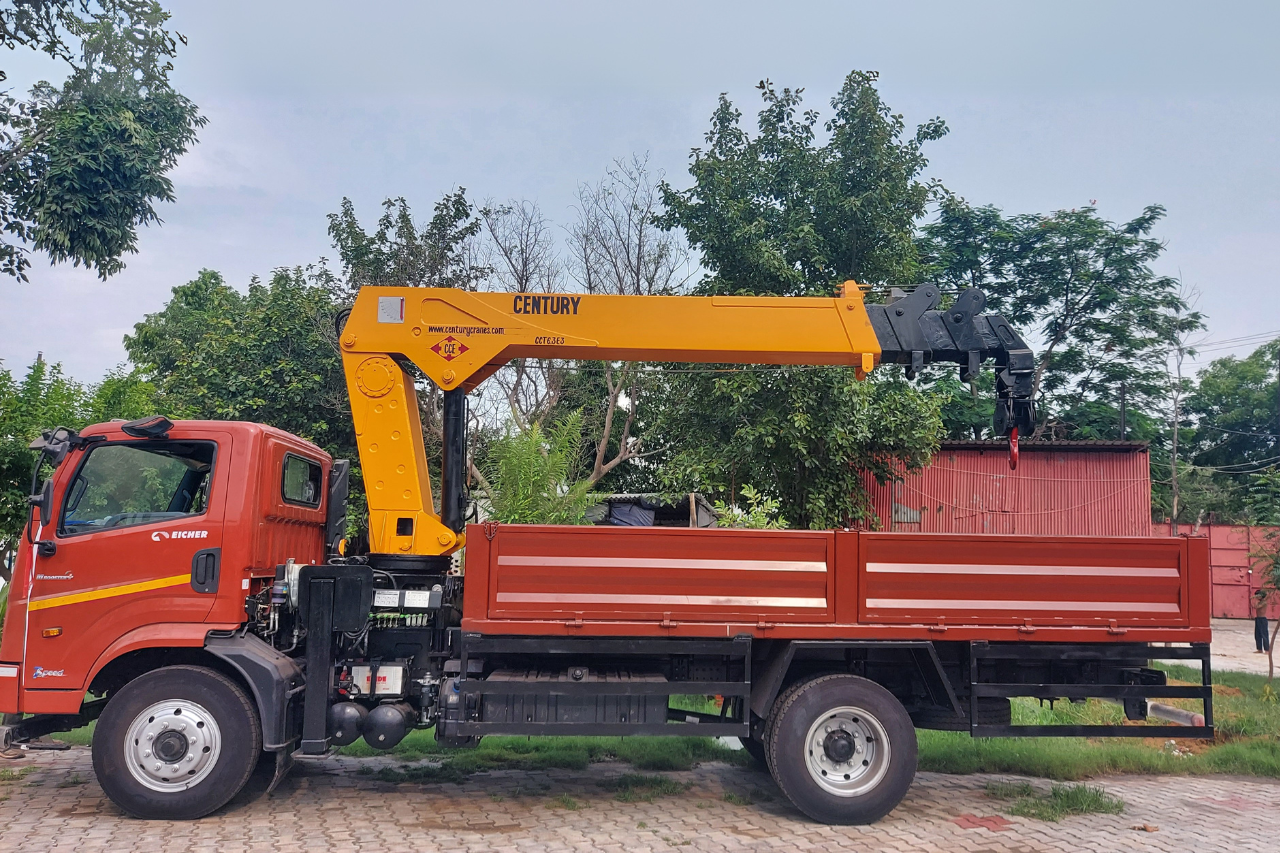 straight boom crane 2